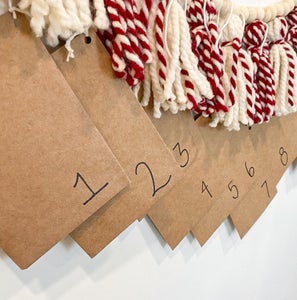 Advent Calendar DIY for Counting Down to Christmas
