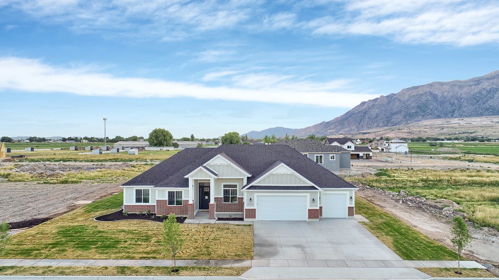 *Finished home photos are representational images only. See sales agent for details. Pendleton New Home in Salem, UT