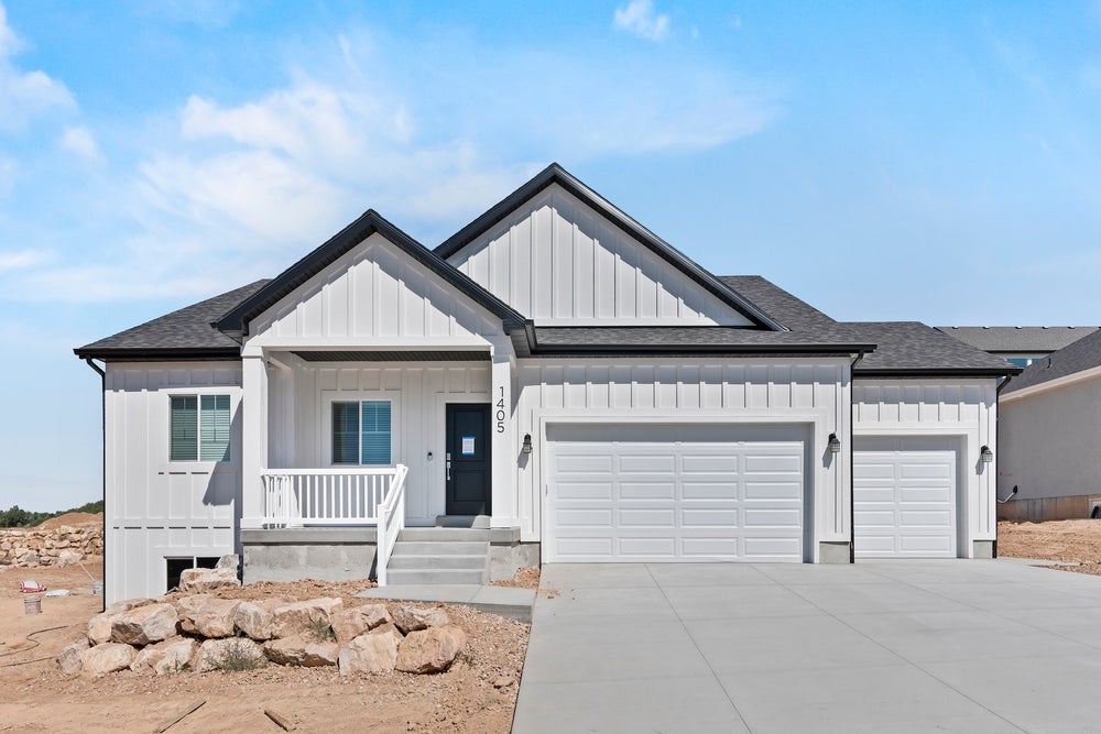 *Finished home photos are representational images only. See sales agent for details. 1,626sf New Home in Tremonton, UT