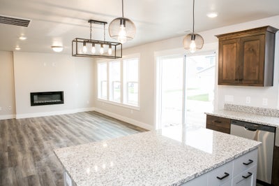 *Finished home photos are representational images only. See sales agent for details. Saddlewood New Home in Brigham City, UT