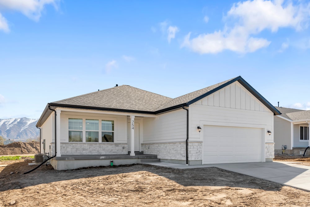 *Finished home photos are representational images only. See sales agent for details. Hilldale New Home in Tooele, UT