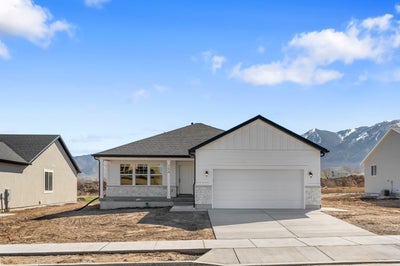 *Finished home photos are representational images only. See sales agent for details. Hilldale - No Basement New Home in Smithfield, UT