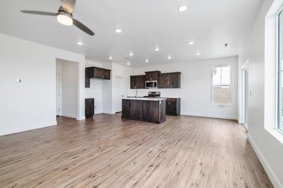 Great Room *Photo not representational of selections, only the floor plan. Contact agent for details*. 1,724sf New Home in St. George, UT