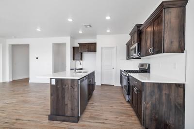 Kitchen *Photo not representational of selections, only the floor plan. Contact agent for details*. St. George, UT New Home