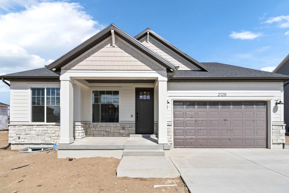 *Finished home photos are representational images only. See sales agent for details. Lyndhurst New Home in Mapleton, UT