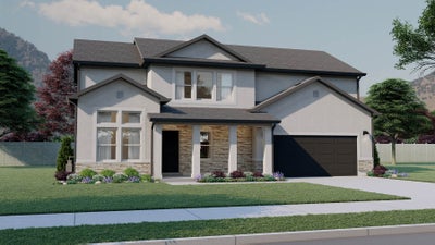Traditional w/Stucco. 3br New Home in Logan, UT