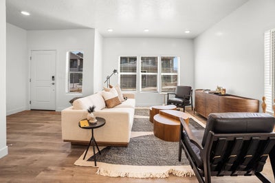 This model home is equipped with our self-guided home tour technology NterNow so you can Tour On Your Time! This model home is available to tour anytime between 8:00 AM -  10:00 PM. Azalea Model Home, 350 W Old Highway 91, Ivins, UT