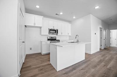 Kitchen *Photo not representational of selections, only the floor plan. Contact agent for details*. St. George, UT New Home