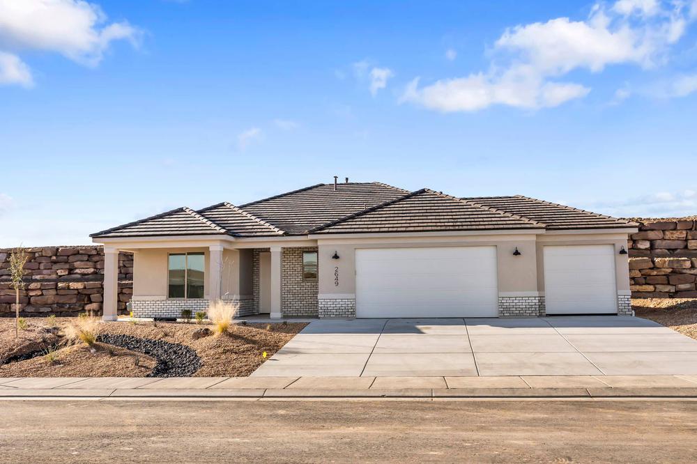 Sage Haven, Territorial Exterior *Finished home photos are representational images only. See sales agent for details.*. 3br New Home in St. George, UT