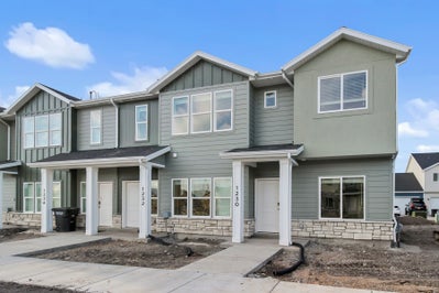 *Finished home photos are representational images only. See sales agent for details. 1,145sf New Home in Logan, UT