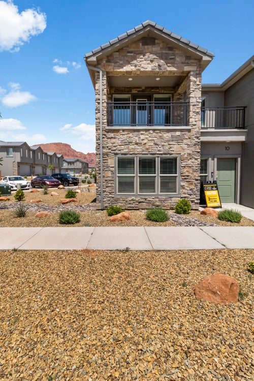 This model home is equipped with our self-guided home tour technology NterNow so you can Tour On Your Time! This model home is available to tour anytime between 8:00 AM -  10:00 PM. 1,606sf New Home in 350 W Old Highway 91, Ivins, UT