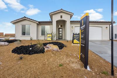 This model home is equipped with our self-guided home tour technology NterNow so you can Tour On Your Time! This model home is available to tour anytime between 8:00 AM -  10:00 PM. New Home in 2617 W Brenta Way, St. George, UT