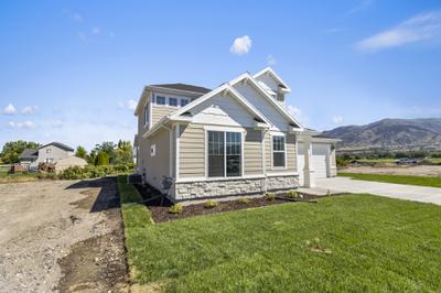 Front Elevation: 8/21/2023. New Home in Nibley, UT