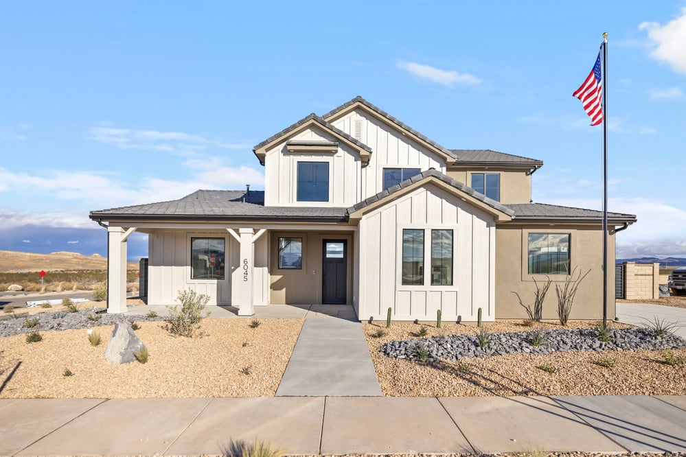 Come visit our Ponderosa model home and tour on your time with our NterNow system! Desert Color - St. George New Homes in St. George, UT