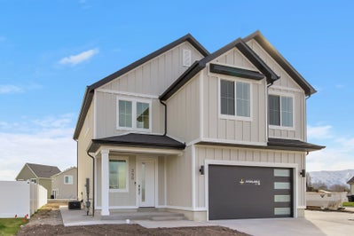 Exteriors - 04.18.24. 1,823sf New Home in Nibley, UT